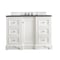 James Martin Vanities De Soto 48in Single Vanity, Bright White w/ 3 CM Charcoal Soapstone Quartz Top 825-V48-BW-3CSP - alternate 1